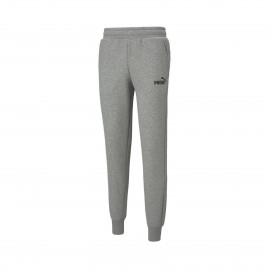 Puma Essential Logo CL Ανδρικο Παντελονι Γκρι
