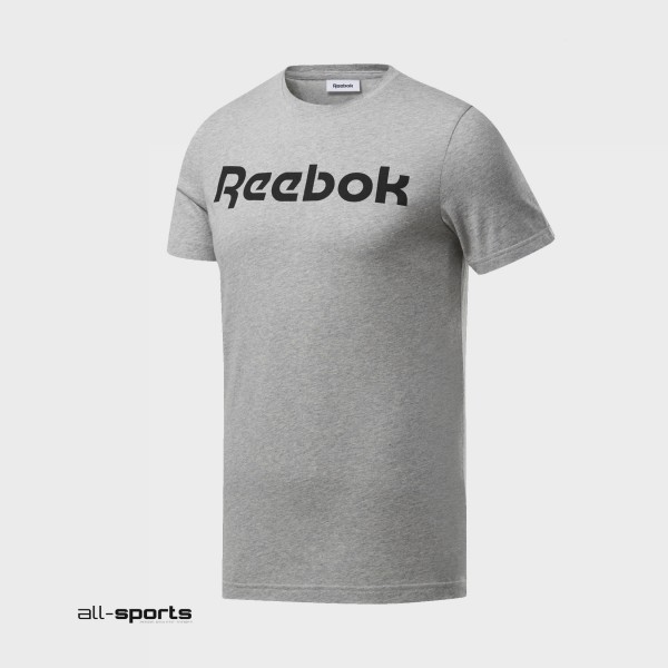 Reebok Graphic Series Linear Logo Μπλουζα Γκρι