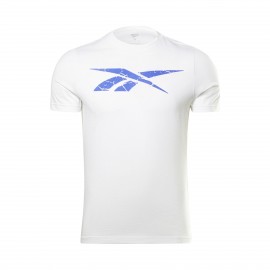 Reebok Elevated Graphic Μπλουζα Λευκη
