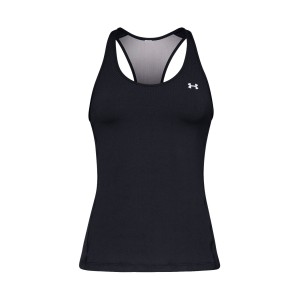 Under Armour HeatGear Armour Racer Tank Αμανικη Γυναικεια Μπλουζα Μαυρη