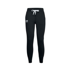 Under Armour Rival Fleece Joggers Γυναικεια Φορμα Μαυρη