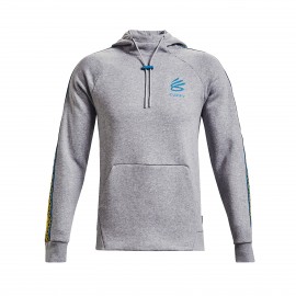 Under Armour Curry Fleece Pullover Ανδρικο Φουτερ Γκρι