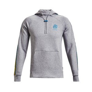 Under Armour Curry Fleece Pullover Ανδρικο Φουτερ Γκρι