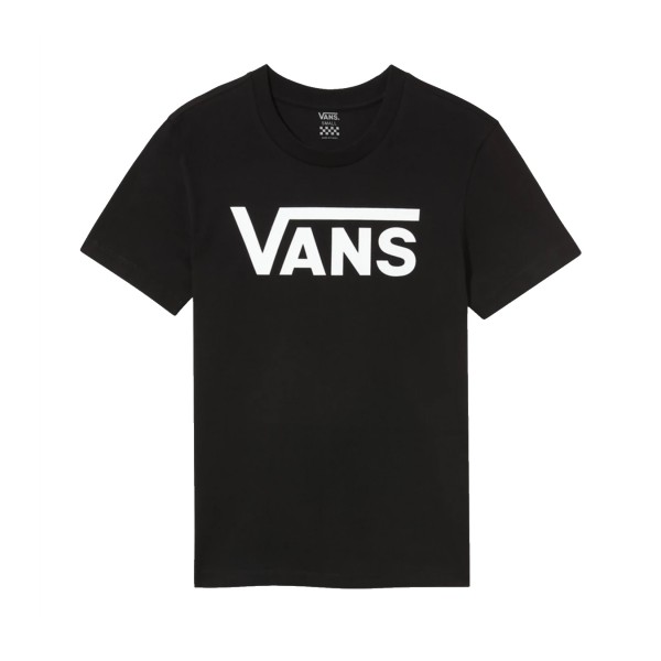 Vans V Crew T-Shirt Μαυρο