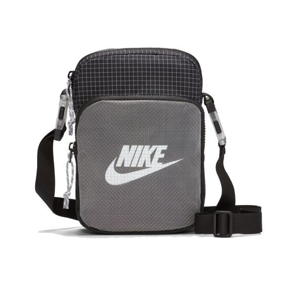 Nike Heritage 2 Small Bag Μαυρο - Γκρι