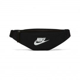 Nike Heritage Mini 3 Λιτρα Unisex Τσαντακι Μεσης Μαυρο - Λευκο