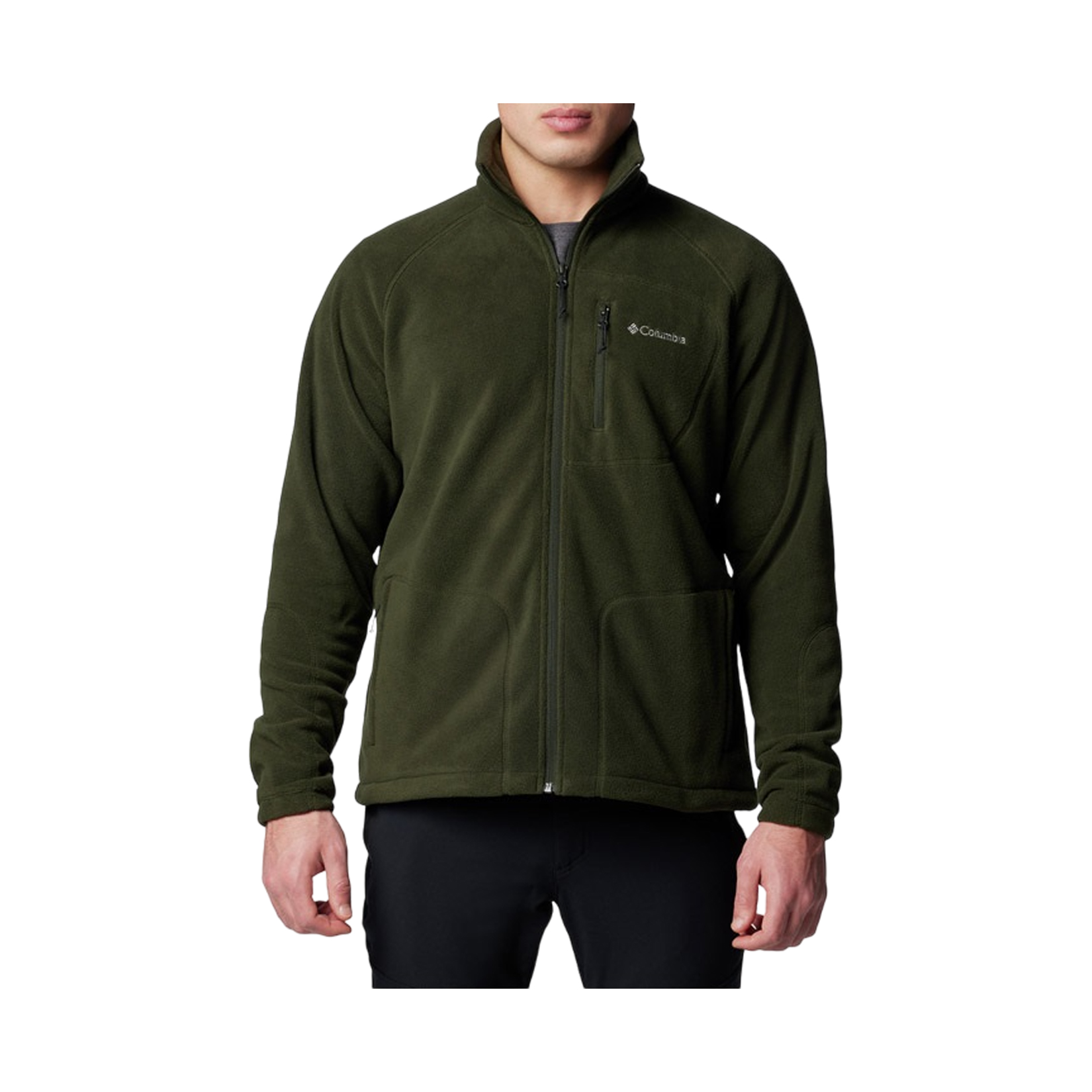 Ανδρική Ζακέτα Columbia Fast Trek II Full Zip Flece Χακι All